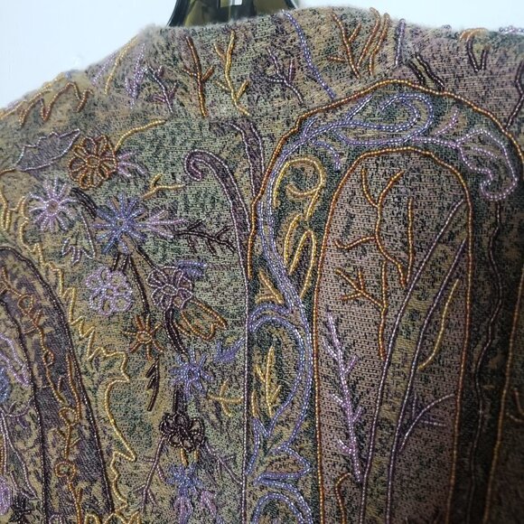 Kipar Ornate Indian Beaded Jacket NWT size 14 - Picture 7 of 8